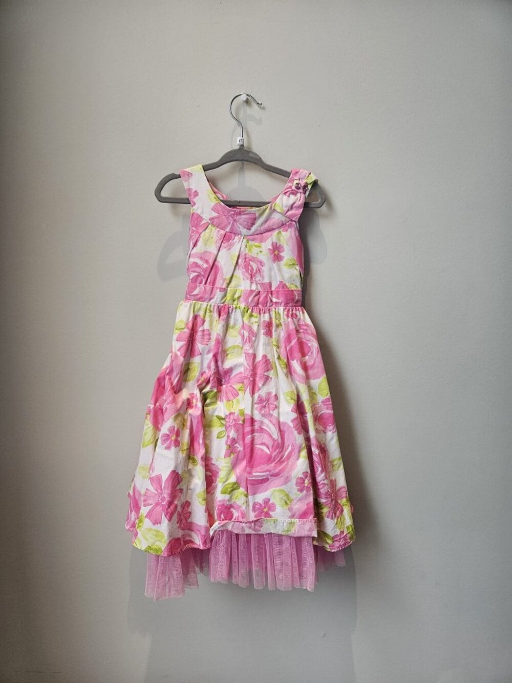 JONA MICHELLE Girls Floral Party Dress Size 4